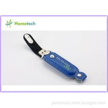 Creative Swivel Leather USB Flash Disk 2GB / USB Storage Di
